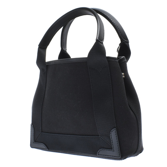 Balenciaga Blue Hippo XS 2Way Bag Canvas Black - Picture 2 of 14